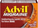 Advil 200 mg cápsulas llenas de líquido 20 ea