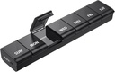 AUVON Weekly Pill Organizer with Effortless Opening Design, Arthritis Friendly Pill Box, BPA-Free Pill Organizer 7 Day, Cute & Portable Pill Case for Vitamins, Supplements and Medications