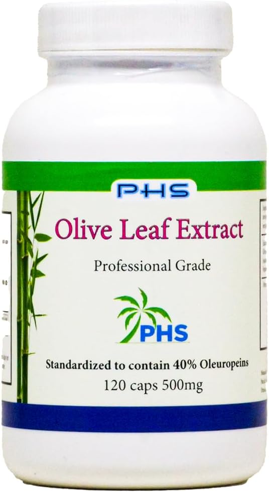 Leaf de oliva Extracto 40% Oleuropeina 120 caps