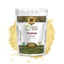 Orgánica Triphala Herbal Powder - Amla, Haritaki &amp; Bibhitaki Fórmula Silencio Kosher &amp; USDA Certified ← No GMO &amp; Gluten Free ← Tested for Heavy Metal and Purity ← 100% Raw from India ← 1/2 LBS (8 Oz)
