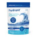 Hydrant - Bulk Hydration Powder, Desflavored, 50 Servings Fast Acting Electrolyte Rehydration Powder - Zero Sugar Flavorless Drink Mix for Daily Use, Travel &amp; Workouts