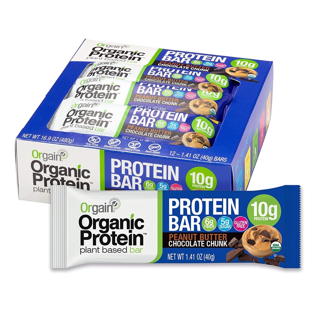 Nuestras barras de proteína orgánica - Caso de 12 - 1.41 OZ