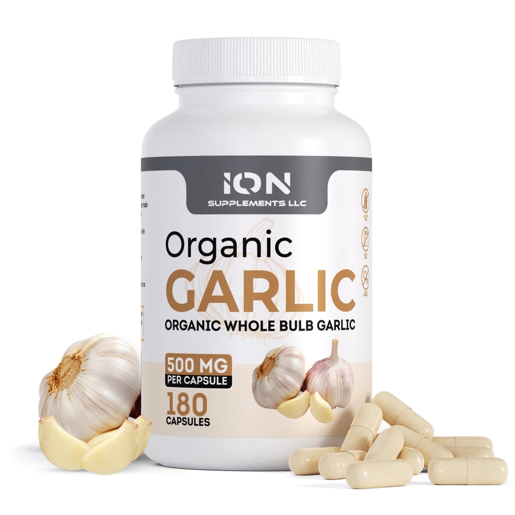 Suplementos de iones ← Herbal Organic Whole Bulb Ajo Capsules  durable 500 mg por Cap, 180 Caps peru No Fillers or Flow Agents latitud 100% Natural Roots