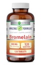 Fórmulas asombrosas Bromelain 500 Mg (300 GDU) ← Tablets Suplemento  Non-GMO TEN Gluten-Free TEN Made in USA (1 Pack TEN 120 Count)