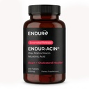 ENDUR-ACIN Niacina, Salud del Corazón &amp; Colesterol Healthy Balance Suplemento, Extended Release for Optimal Absorption, Gluten Free, 500mg (200 Tablets)
