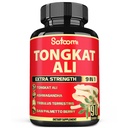 Satoomi 9in1 Tongkat Ali Root Extract - Ashwagandha, Tribulus Terrestris - 90 cápsulas para 3 meses - Support Strength, Energy &amp; Healthy Immune