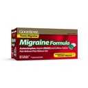 GoodSense Migraine Relief Geltabs, Acetaminophen, Aspirin (NSAID) y Caffeine, 80 Conde