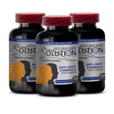 Gris Hair Reversal - Anti Gray Hair Solution - biotin Supplement, Hair Products, Saw Pametto Extract, L-Tyrosine, Nettle Root, Folate Pills, Vitamina b6, Natural Formula, Energy Pills, 3 Bot 180 Caps