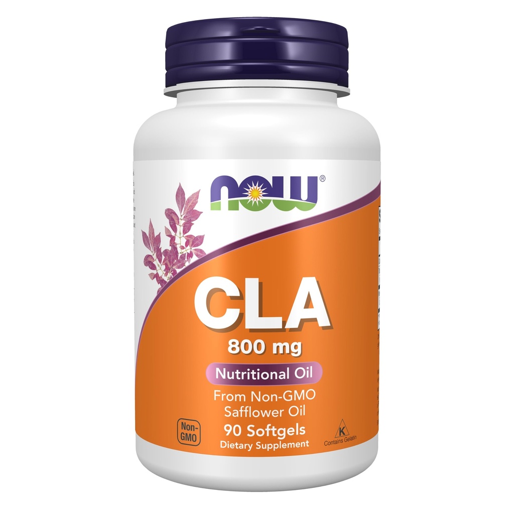 AHORA Suplementos, CLA (Acido Linoleico Conjugado) 800 mg, Aceite Nutricional, 90 Softgels