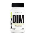 NutraBio DIM Suplemento, soporta Estrógeno Balance, 100mg - 60 cápsulas vegetales