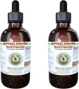 Hawaii Pharm Hawthorn Extract líquido libre de alcohol, Hawthorn (Crataegus Laevigata) Leaf seco y glicerito de flores Natural Herbal Suplemento 2x4 oz
