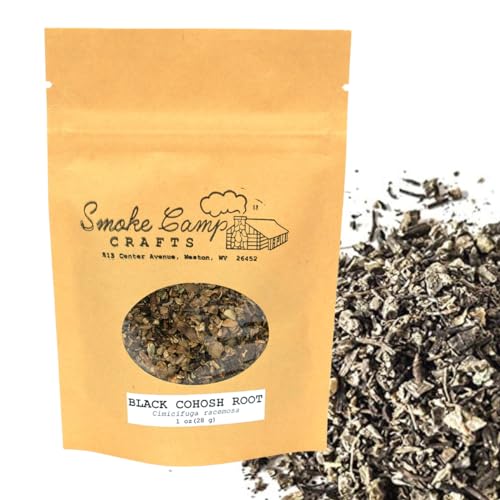 Smoke Camp Crafts ← Negro Cohosh Root (Cimicifuga racemosa) 1 oz Dried Herb Silencio Hand-Packaged ← Made in West Virginia