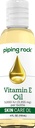 Piping Rock Vitamina E Oil TENIDO 5000 UI ANTE 4 fl oz Silencioso para la piel, la cara, el cabello, &amp; náuseas