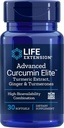 Ampliación de vida Bio-Curcumin avanzada con Ginger & Turmerones, 30 Softgels