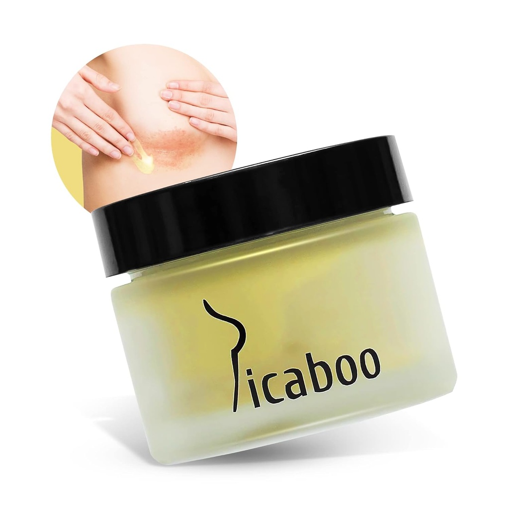 Bajo Breast y Cleavage Rash Cream, Breast Chafing, Itch Relief, Chafing Relief, Made with Matcha Green Tea and Pure Essential Oils, 1 oz.