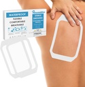 Bandajes impermeables, Vestido de película transparente, Bandages impermeables Post Surgical, 6x8, Cubierta de la herida, Vestido transparente, Cubiertas de la herida para mostrar, prueba de agua para la piel, grande