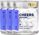 Saludos Restaurar Silencioso Suplemento con DHM + L-Cysteine ← Se siente mejor después de beber &amp; apoyar su vida útil 36 Doses ¦ Dihydromyricetin, Cysteine, Milk Thistle, Prickly Pear, B-Vitamins, Ginger