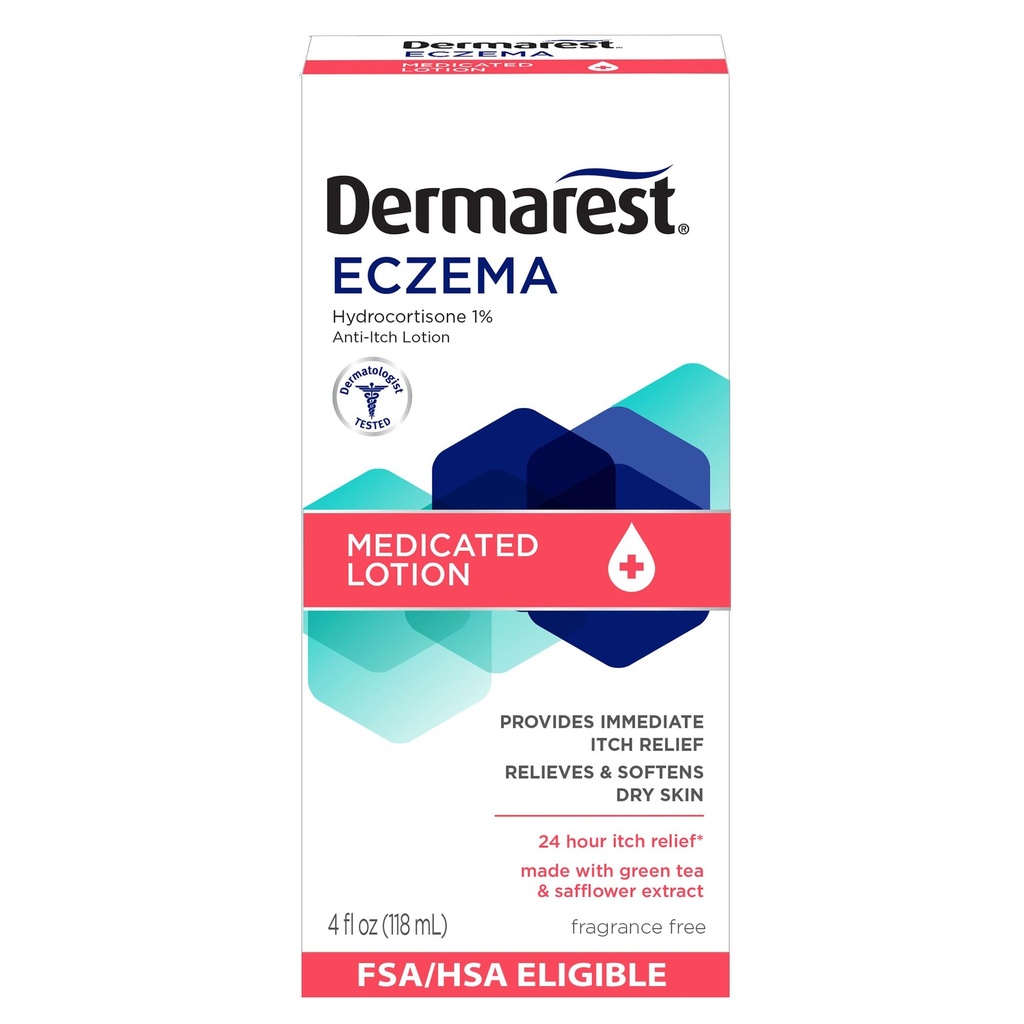 Dermarest Eczema Loción médica, 4 fl oz (Pack of 1)