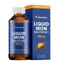 Suplementos de hierro para hombres de alta potencia Hierro líquido para adultos por Hematex - 100 mg Polysaccharide Iron Complex Suplementos de hierro para anemia y deficiencia de hierro