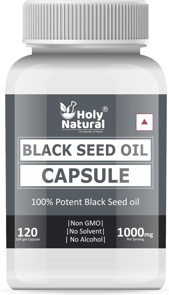 Black Seed Oil Softgel Capsule – 500mg (120 Softgel) Premium Quality Cold Presionado Nigella Sativa Semillas Oil I 2 Meses Suplemento I Rich Thymoquinone, Vitamina E &amp; Omega 3 6 9