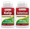 Kelp Suplemento 150 Mcg &amp; Selenium 200 mcg