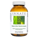 INNATE Response Formulas Baby &amp; Me Multivitamin - Vitamina prenatal y posnatal con Folate, Choline y Vitaminas B12 y D3 - Vegetariano, No GMO y Libre de gluten - 120 Tabletas (60 Serviciones)