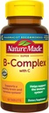 Complejo Super B con vitamina C y ácido fólico, Suplemento dietético para apoyo energético celular, 60 Tabletas, 60 Day Supply