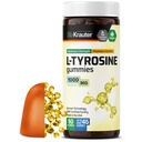 BIO KRAUTER L Tyrosine Supplement Gummies - 1000 mg Strength - 90 Vegan Chews - Mood y Cognitive Support - L-Tyrosine Gummies - Pectin-Based Formula