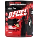 G Fuel Ghost Face Energy Drink Powder, Pre Workout Caffeine Mix for Gaming, Sugar Free Focus Amino, Vitamina + Antioxidantes, 9.9oz (Cherry Green Apple, 40 Servings)