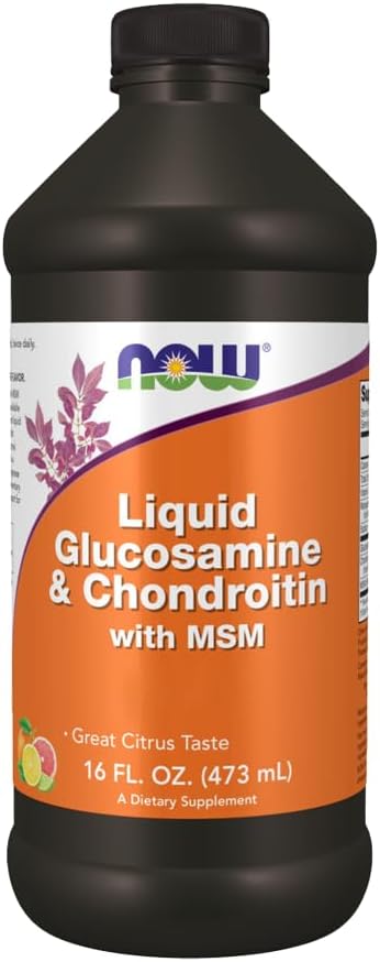AHORA FOODS Glucosamina líquido " Condroitina MSM, 16 FZ