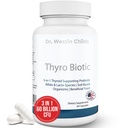 Dr. Westin Childs Thyro Biotic ← Probiotic for Women - Support Thyroid, Digestive Health & Hormones ← Saccharomyces boulardii, Bacillus coagulans, lactobacillus " bifido 60 Billion CFU ← 30 Servings