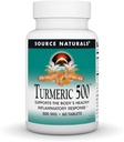 Fuente Naturals Turmérica, apoya la respuesta inflamatoria saludable del cuerpo*, 500 mg - 60 Tabletas