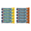CLIF Builders - Chocolate Peanut Butter and Vanilla Almond Flavor - Vaiety Pack - Plant Based Protein Bares - Gluten Free - Non-GMO - Low Glycemic - 20g Protein - 2.4 oz. (10 Conde)