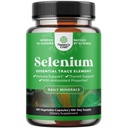 Yeast Free Selenium 200mcg Capsules - High Potency Selenium Supplement for Immunity Antioxidant and Thyroid Support Essential Trace Mineral - Vegan Non-GMO Gluten Free &amp; Made in The US - 100 Count