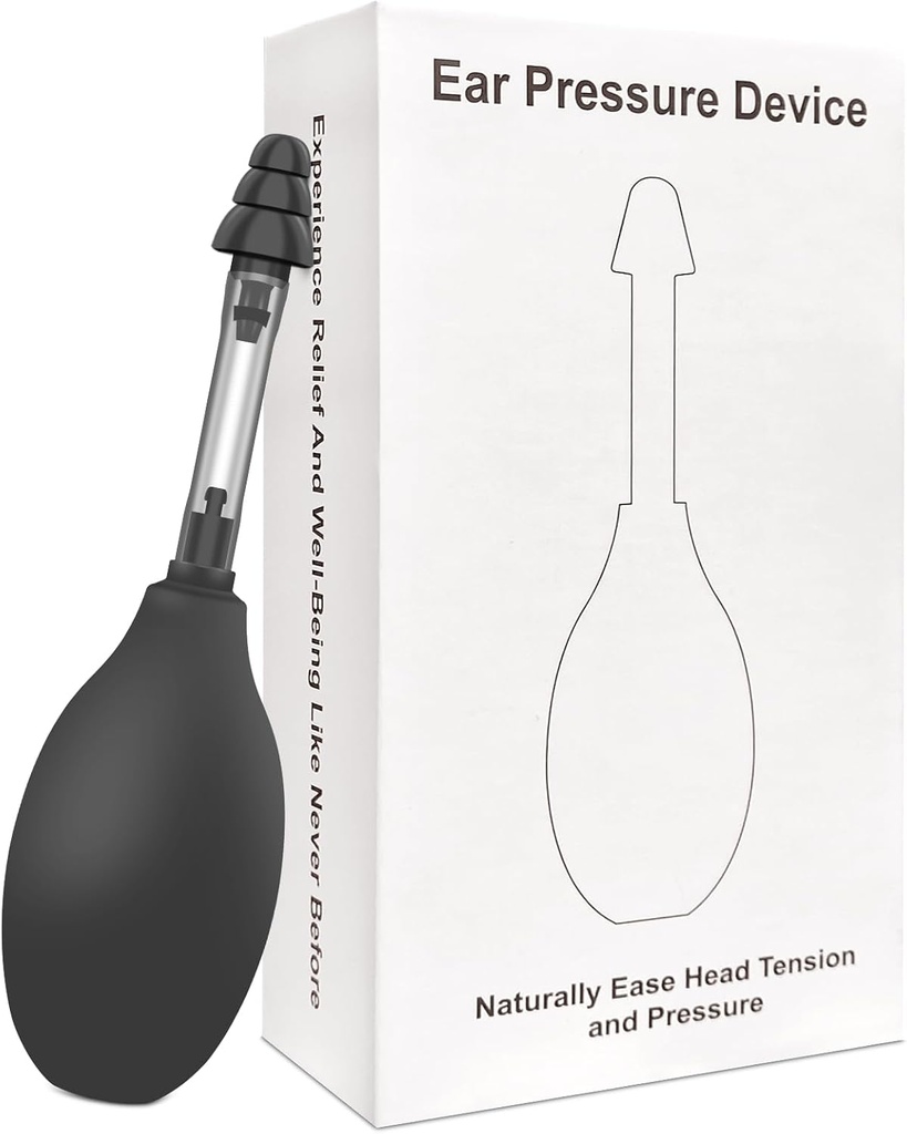 Ear Pressure Relief Device Tool, Migraine and Headache Relief Products, Airplane Ear Pressure Relief Gadget, Inner Ear Pressure Balance, Reduce la tensión
