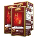 AFC Japan Ultimate Liver Care – Cleanse Detox Fórmula con Amino Acid L-Ornithine, L-Citrulline, L-Cystine y Turmeric – Liver Health Support Suplemento, 90 Veggie Capsules x 3