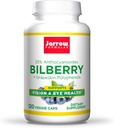 Jarrow Formulas Bilberry + Grapeskin Polyphenols 280 mg - 120 Veggie Caps - Soporta Vision & Eye Health - Hasta 120 Servings