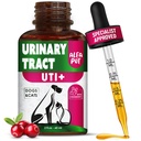 Tratamiento de la infección urinaria con arándano – Tratamiento de la UTI para perros para cuidado de la vejiga – Tratamiento de la UTI para los riñones – Apoyo preventivo para la salud renal en gotas – 2 Oz