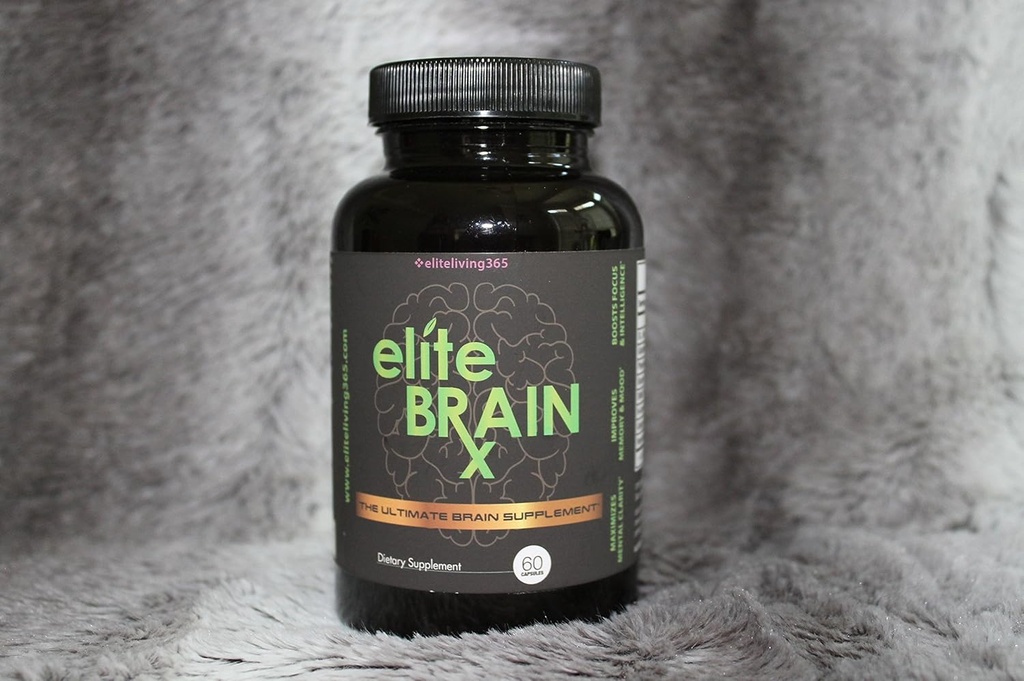 Todo el Suplemento Natural del Cerebro – Aumenta la claridad, mejora la memoria " Mood, aumenta el enfoque " Inteligencia - Nootrópico formulado científicamente para la mejora cognitiva - Ginkgo Biloba - Elite BrainRx