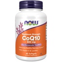 AHORA Suplementos de alimentos, CoQ10 600 mg, Fuerza máxima con vitamina E &amp; lecitina, 60 Softgels