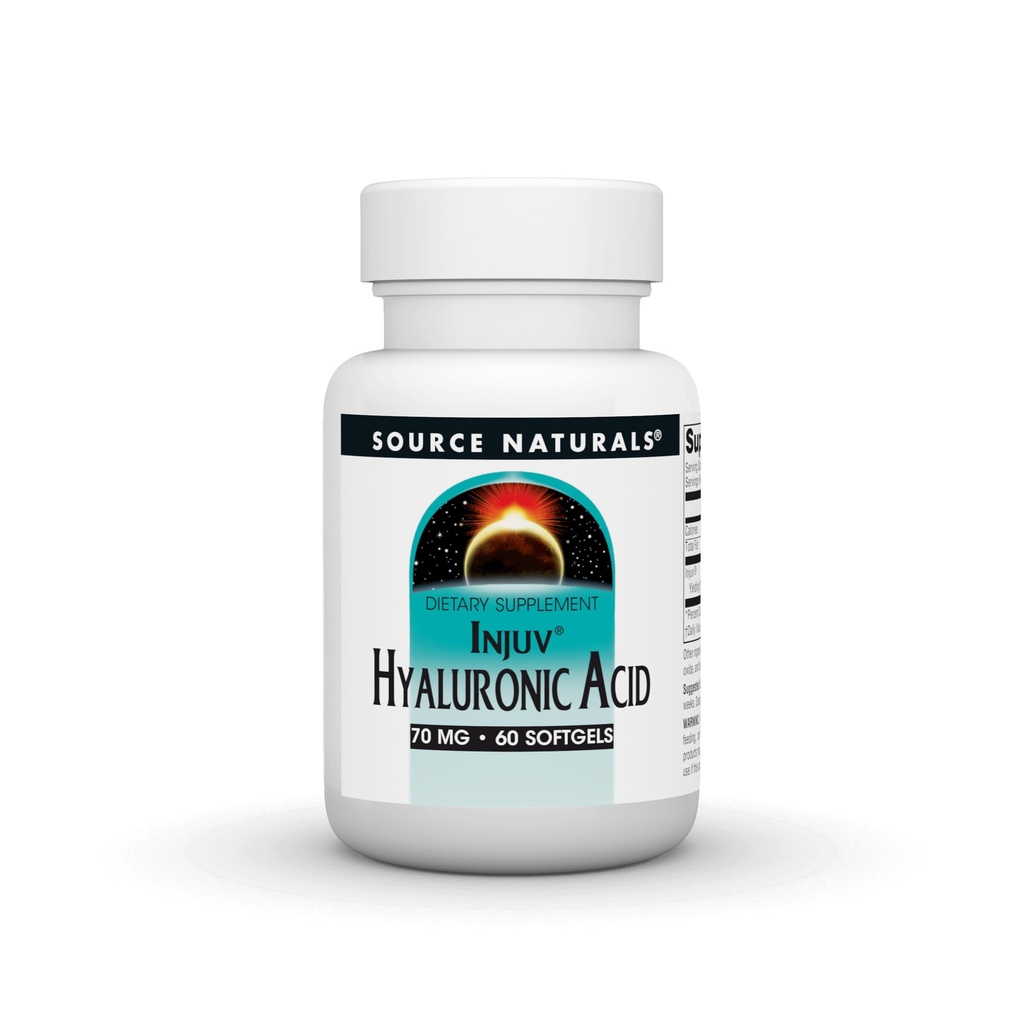 Fuente Naturales Hialurónico Acid Injuv 70mg - 60 Softgels