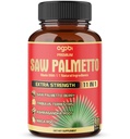 Capsules Premium Saw Palmetto - Combinado con Ashwagandha, Turmeric, Tribulus, Maca, Té Verde, Ginger, Santa Basil &amp; Más - 90 Capsules de 3 meses de suministro
