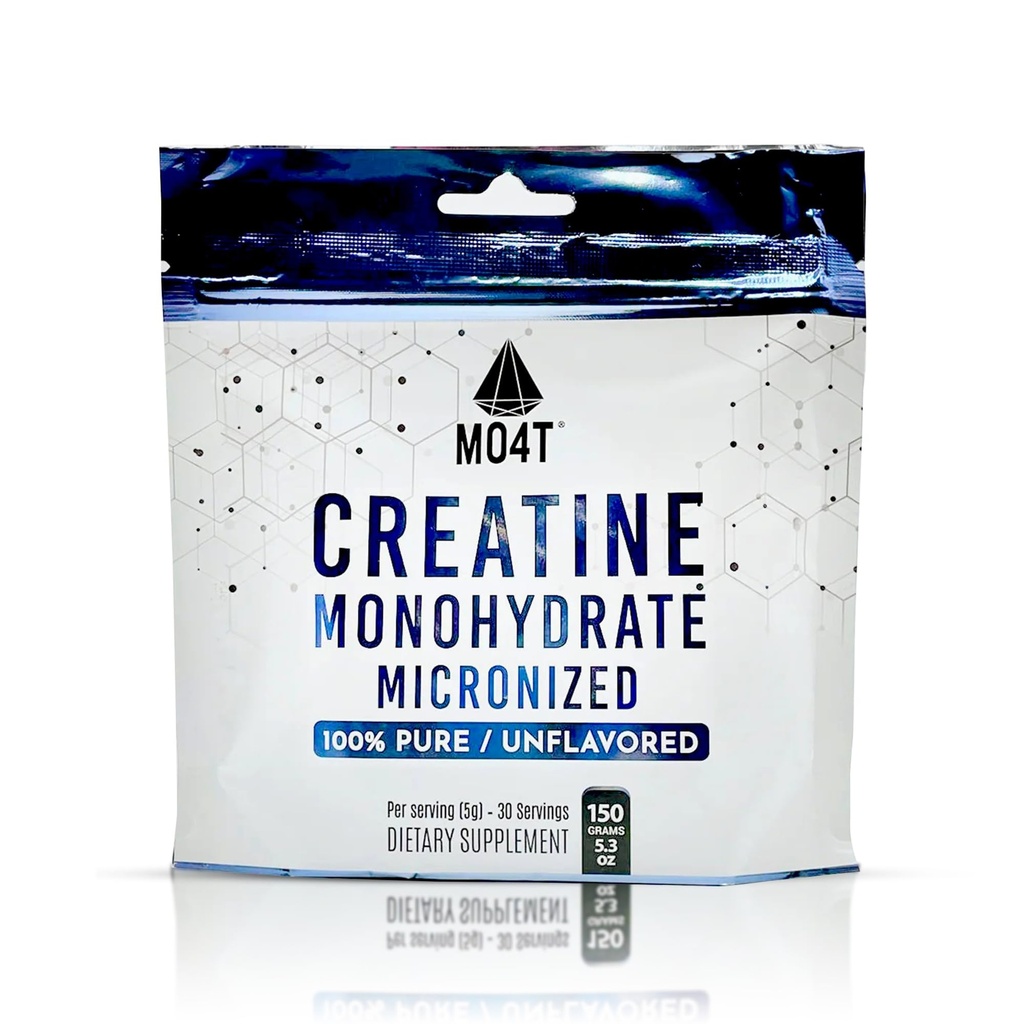 Premium Cretina Monohidrato Micronizado Polvo 150G, 5000mg Por Serv (5g) - Monohidrato de creatina micronizada, 30 Servimientos, 5.3 onzas