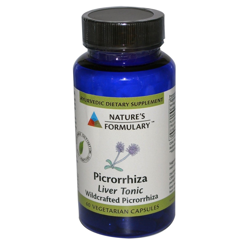 Fórmula Picrorrhiza Vegetarian Capsules, 60 Conde
