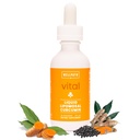 WellPath Liposomal Curcumin Suplemento Silencio Liquid Turmeric Drops with Black Pepper Extract  Enhanced Absorption ← Non-GMO, Vegan, 2 oz