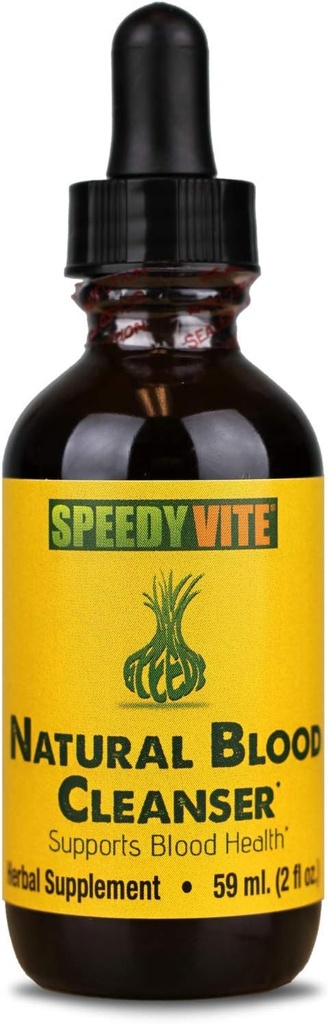 Limpiador de sangre natural líquido Suplemento orgánico SpeedyVite® (2 fl oz)