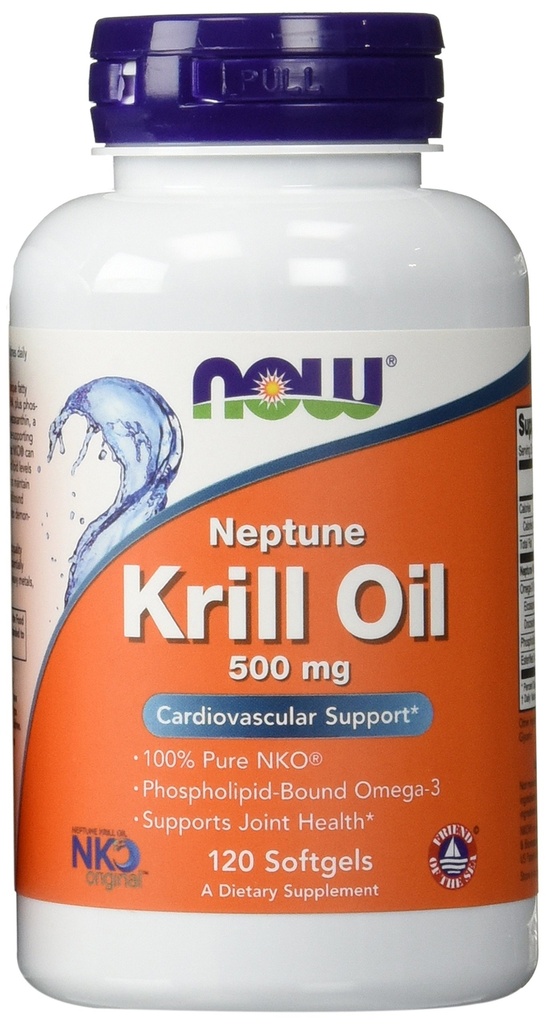 Ahora Alimentos Neptune Krill Oil 500Mg(2-pack)120 softgels