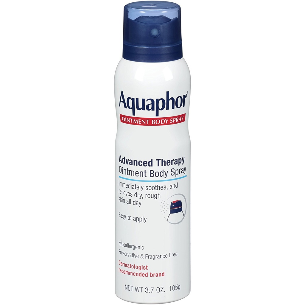 Aguaphor Ointment Body Spray - Moisturizes and Heals Dry, Rough Skin - 3.7 oz.