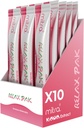 Mitra9 Kava Powder RelaxPak - Strawberry Watermelon Kava Extract Powder Packets ← Mood Enhancer ← Plant Based ← Promueve la calma natural y la claridad ← Easy Open Single-Serving Stick (10)