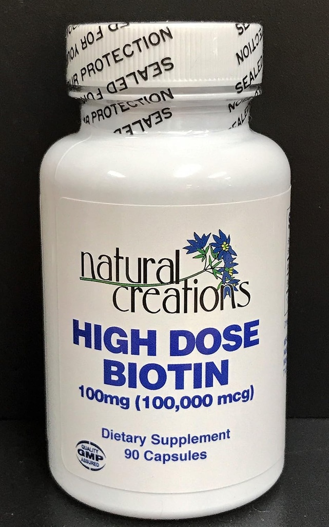 Alta dosis Biotina 100mg (100,000mcg)